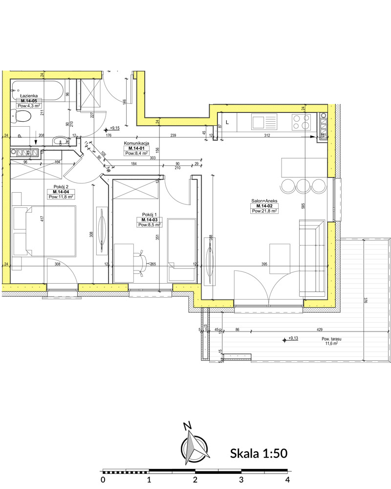 M.14.B - Mieszkania Włoszczowa, Apartamenty Włoszczowa